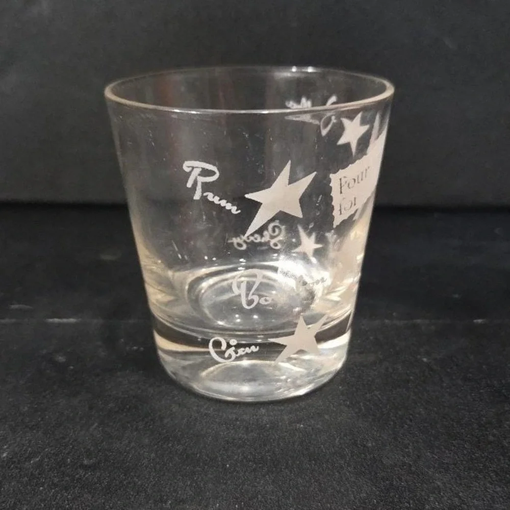 Libbey‎ Star Tumbler Whiskey Glass, 